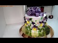 Торт Анютины глазки🔴 Мастичные цветы 🔴Танинторт