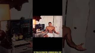 Famous Historical photos 15 Year Old Dwayne Johnson Circa 1987 Net Worth