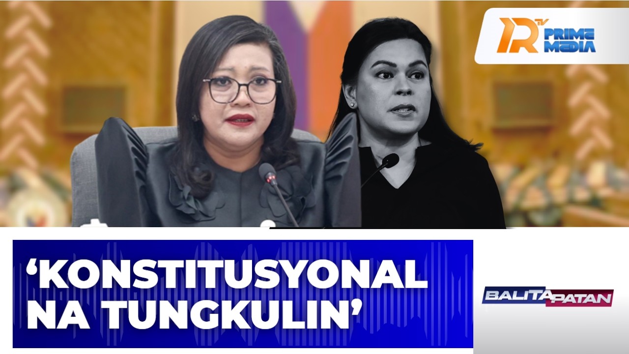 Rep. Luistro: Impeachment, konstitusyonal na tungkulin sa kabila ng krisis sa langis | Balitapatan