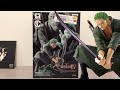 Roronoa Zoro SCulture Unboxing! (One Piece Figure)