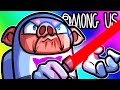 Among Us Funny Moments - Battling the Dark Side! (Lightsaber Mod)