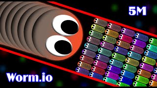 Worm.io Logic - Cartoon Animation | Worm.io - Slither Snake Battle 1 screenshot 3