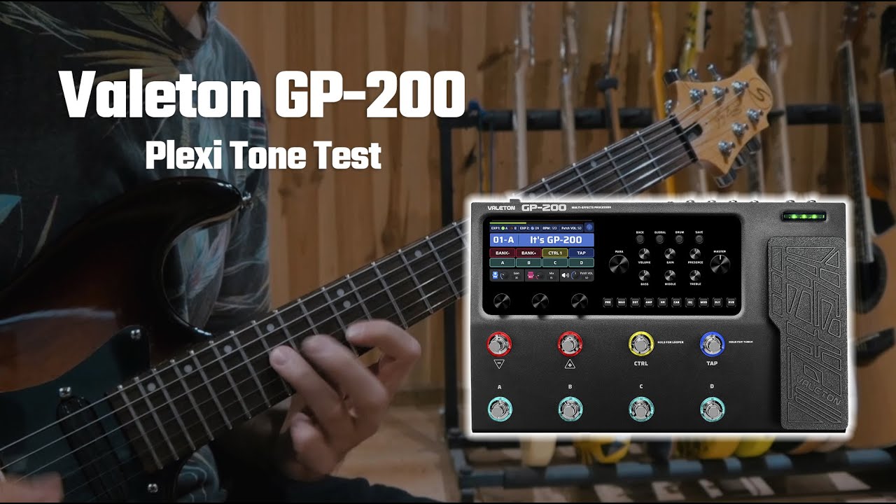 Valeton GP-200 ||| GalTone Studio Plexi Preset - YouTube
