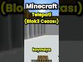 KAYBEDEN BLOK3 SÖYLER ? #minecraft #minecraftshorts #minecrafttürkçe