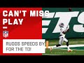 Henry Ruggs Speeds Past Jets Defender on Game-Winning TD!