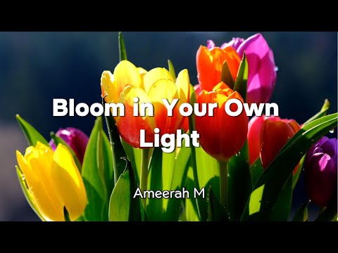Bloom in Your Own Light - Ameerah M | Official Lyrics Video
