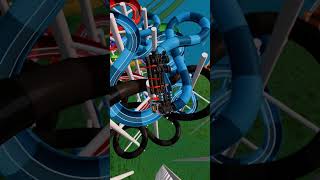 Funny Cars VS Spiderman &amp; Gummy Bear in BeamNG.Drive #shorts