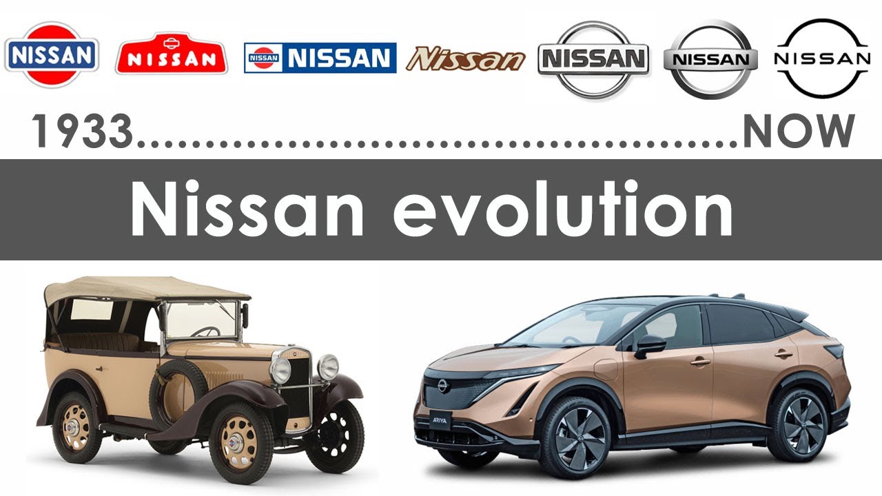 Nissan cars, logos, symbol | history and evolution - YouTube