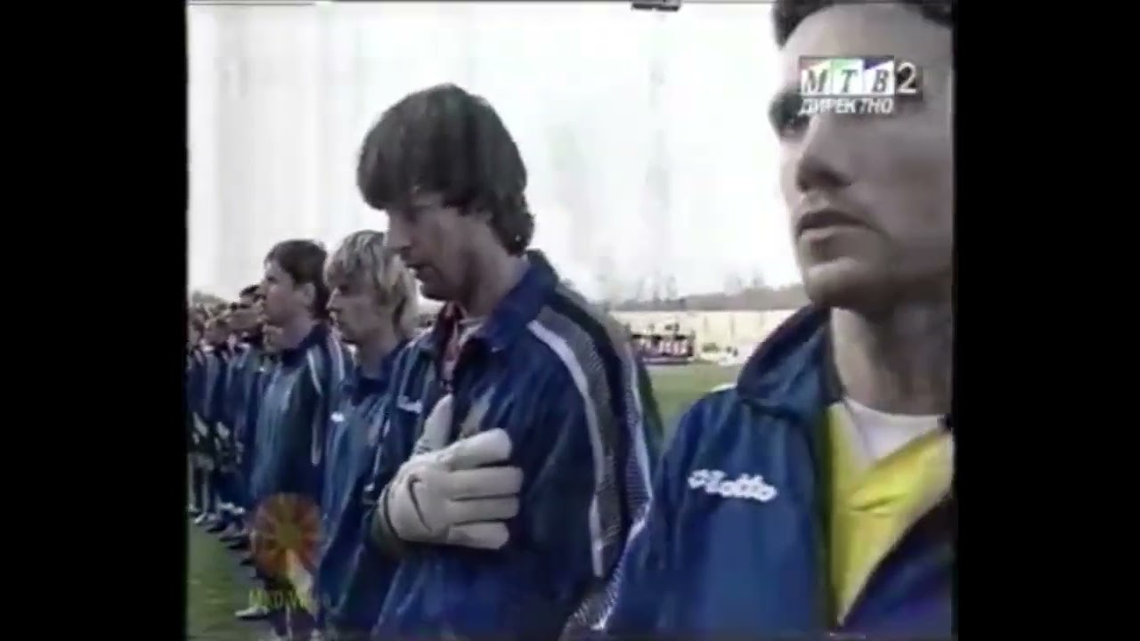 Anthem of Ukraine (Ukraine vs North Macedonia, friendliers football match, 2004)