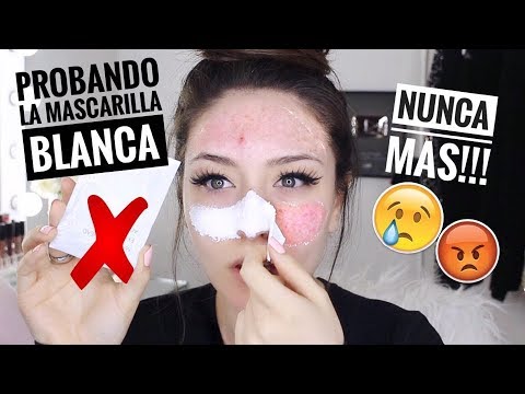 Video: Cómo Hacer Una Mascarilla Blanca