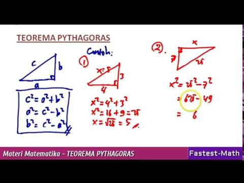 Teorema Pythagoras Video Pembelajaran Materi Dan Contoh Soal