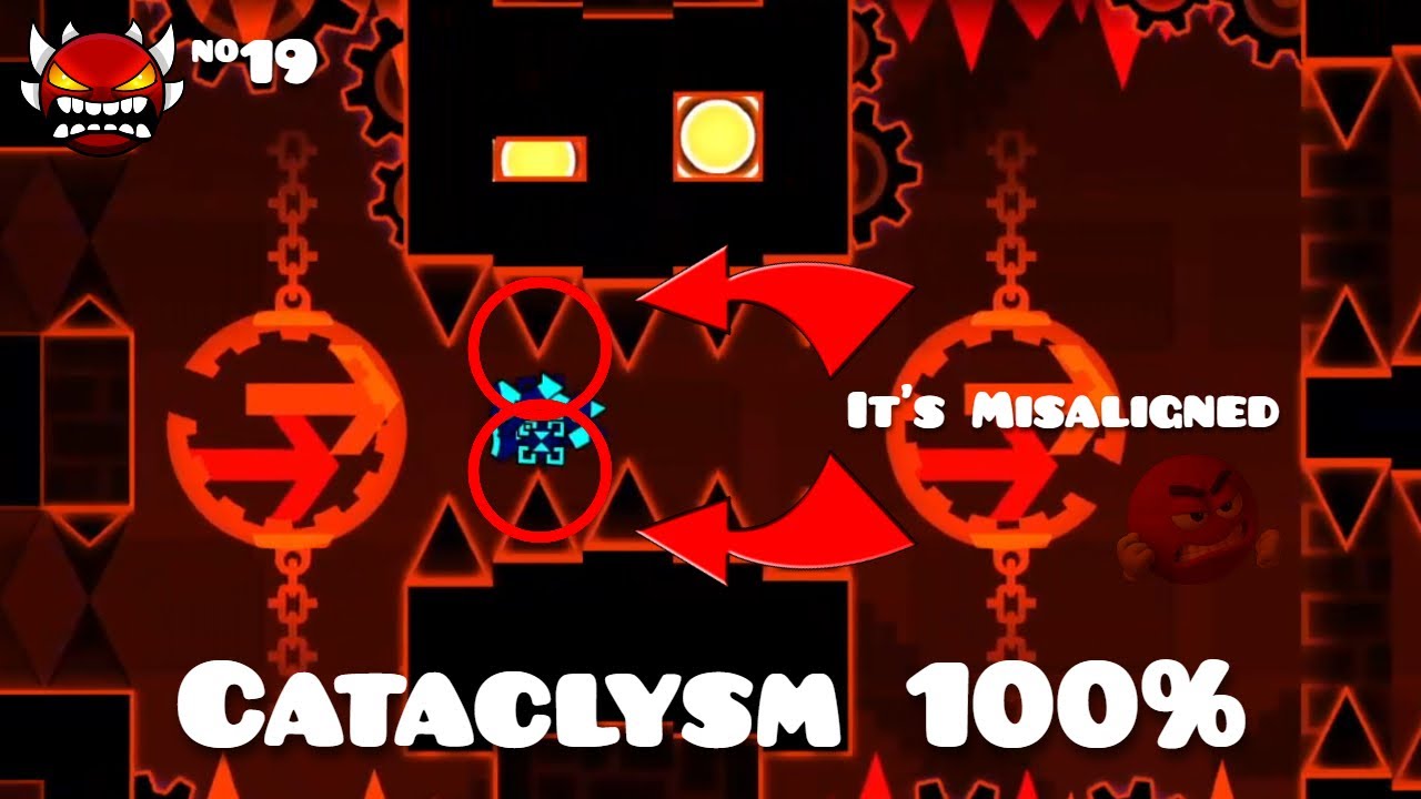 Geometry Dash - Cataclysm 100% - YouTube