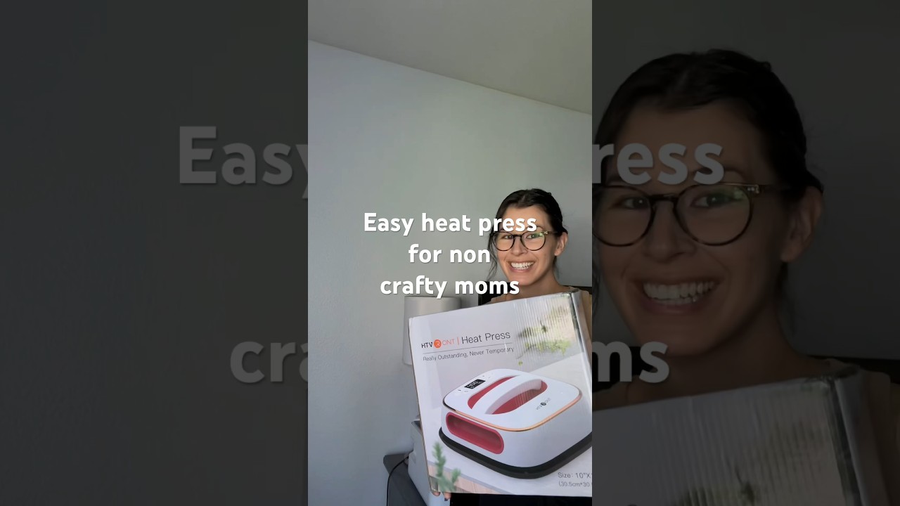 Easy Heat Press for DIY Crafts✨