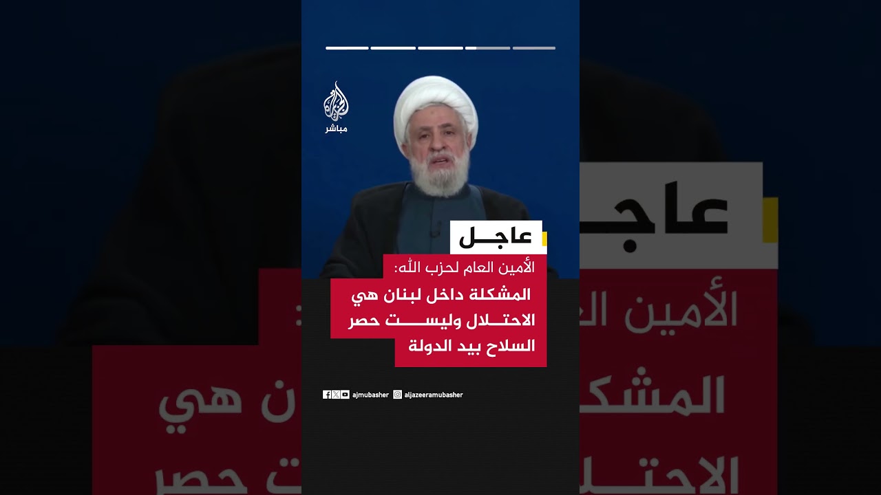 الأمين العام لـحـ ـزب الله: طلبنا من الدولة اللبنانية أن تكون فاعلة أكثر وأقول إن صبرنا له حدود