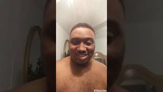 Black male feet
