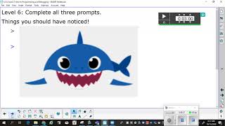 U3 L6 and L7 Intro to Programming and Debugging