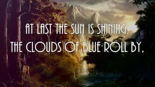 Video thumbnail of "Led Zeppelin- The Battle of Evermore (Lyrics)"