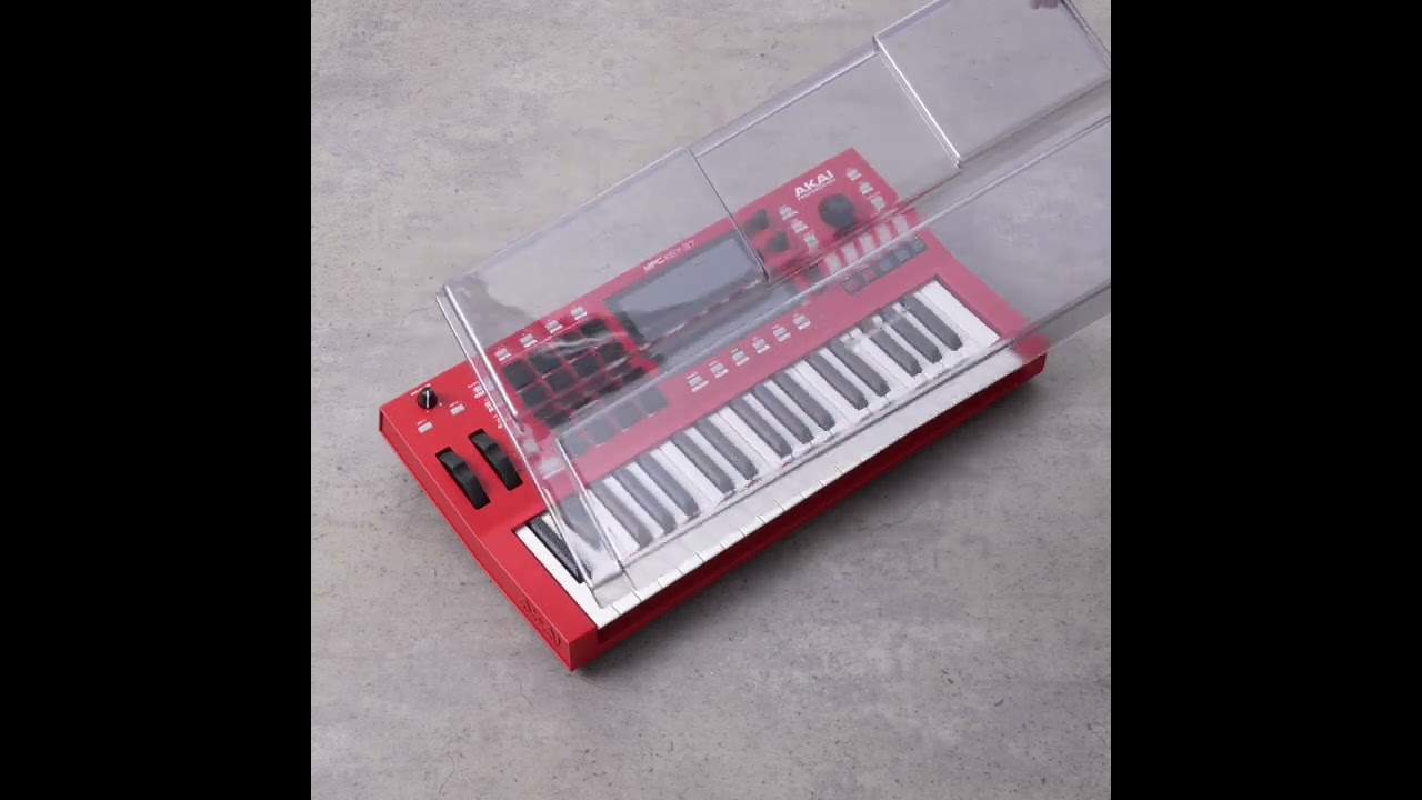 The Decksaver cover for the AKAI MPC Key 37 - YouTube