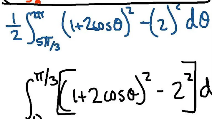 AREA BETWEEN TWO POLAR CURVES