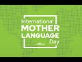Celebrating International Mother Language Day 2022