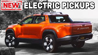 ALLNew Electric Pickup Trucks Arriving to American Households and Worksites in 2024