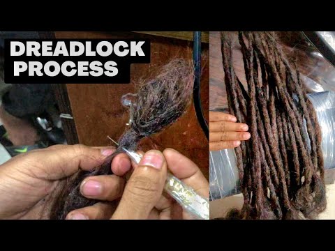 Dreadlock Process || Kaise Banaye jate hai jathaye ( जठाए ) #dreadlocks ...