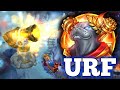 AR URF LoL FUN Moments 2025 1v5 Spin Permastun Outplay Penta Level 1 528