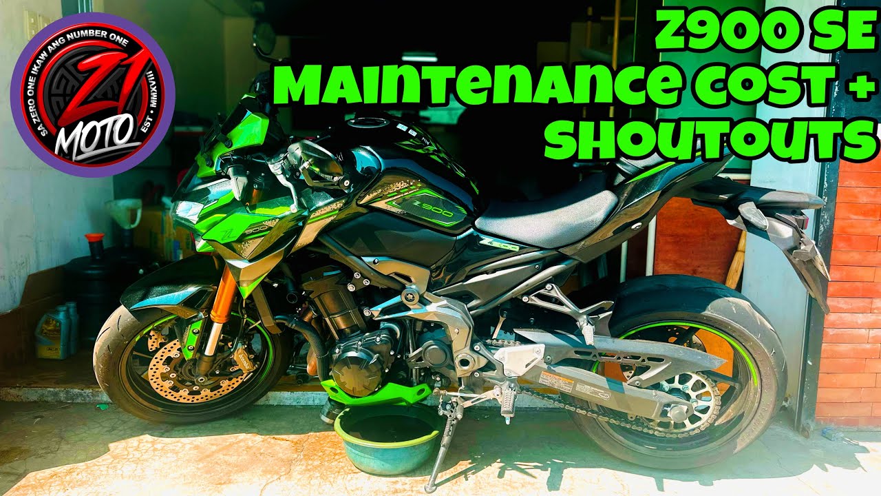 BIGBIKE MAINTENANCE COST Z900 SE TAGALOG CHANGE OIL ZERO ONE MOTO