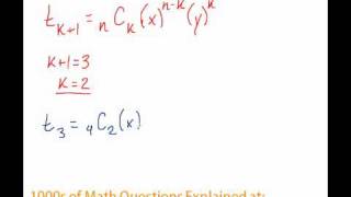 Binomial Theorem - Finding a Specific Term #1