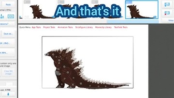 Godzilla walking tutorial (Stick nodes)