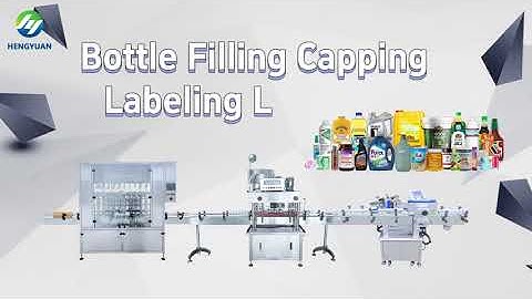 HengYuan | Bottle Filling Capping Labeling Machine Line Automatic - Packaging Machines Manufacturer