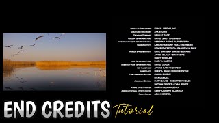 Cinematic End Credits Tutorial In Kinemaster Rolling Text Effect 2Cool Editing