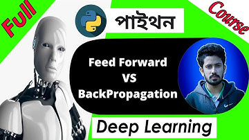 2. Deep Learning Tutorial (Bengali) | How does Neural Network Work? Feed Forward & Back Propagation