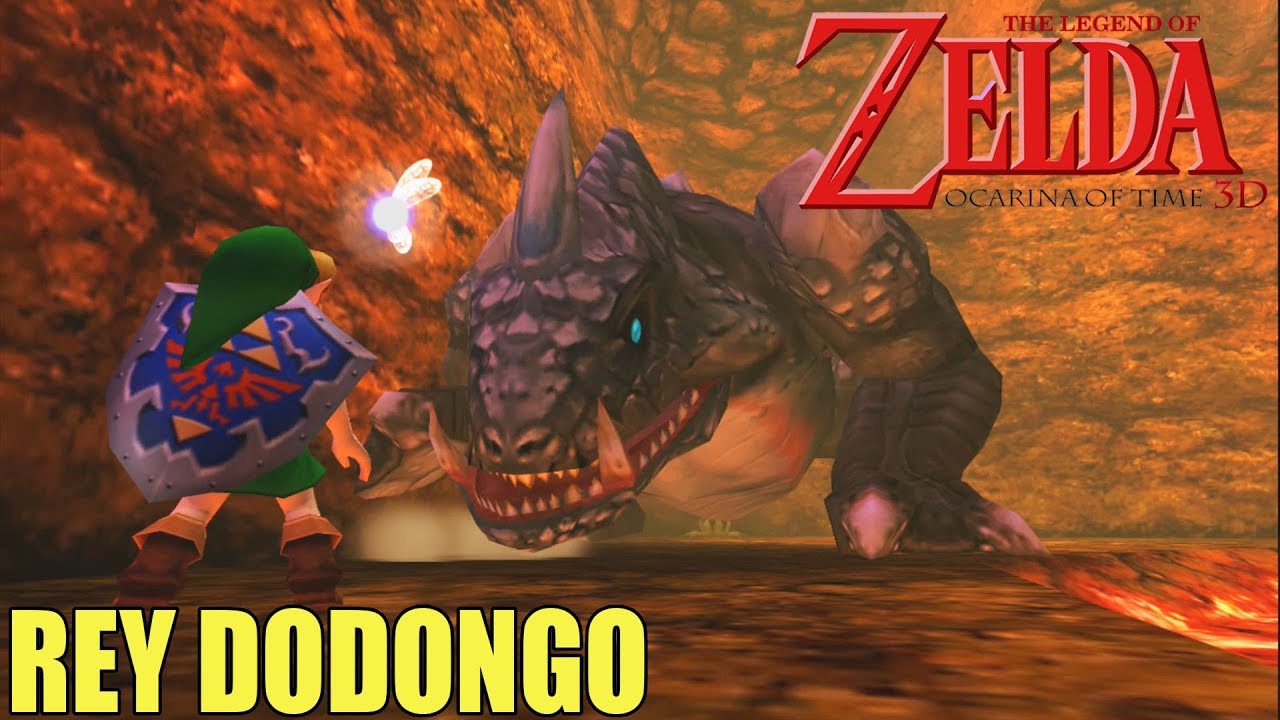 Zelda Ocarina of Time EL REY DODONGO GAMEPLAY ESPAÑOL 3 YouTube