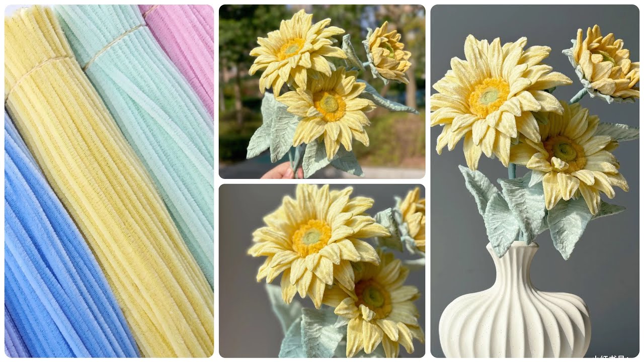 DIY sunflower