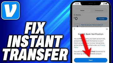 How To Fix Venmo Instant Transfer (2025) - Easy Fix