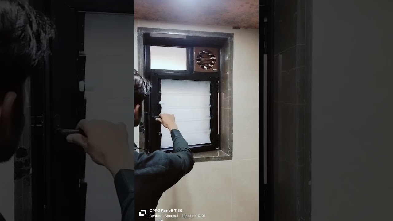 bathroom louvers openable window mosquito net full open