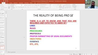 Pro Se Basics - Courthouse 102