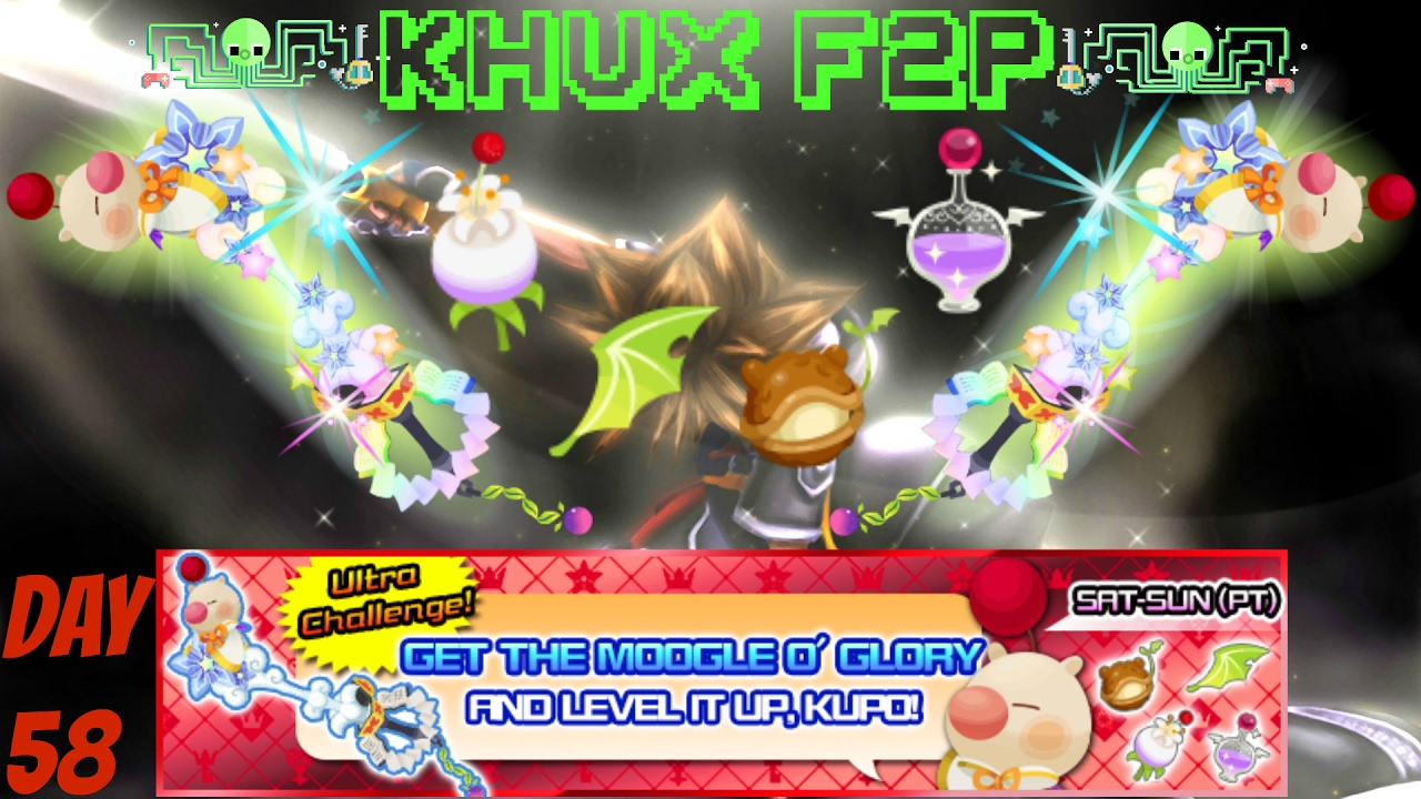 KHUX F2P ~ Moogle of Glory - Easy material farming!