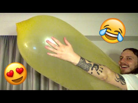 ASMR Blowing Up The BIGGEST Balloons EVER ( by mouth !!! )