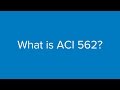 ACI 562: Code Requirements for Evaluation, Repair, and Rehabilitation of Concrete Buildings ACI 562: Code Requirements for Evaluation, Repair, and Rehabilitation of Concrete Buildings