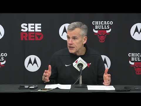 Billy Donovan Postgame Interview | Atlanta Hawks vs Chicago Bulls - 12.26.23