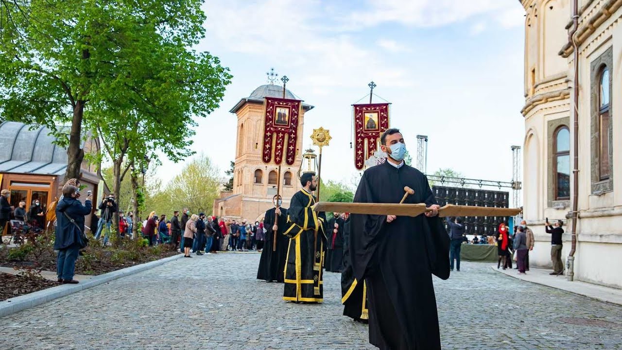 Binecuvântările Învierii glasul V Petru Lampadiarie - Catedrala Patriarhală
