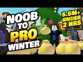 Noob to Pro Winter in Roblox Islands (5M+ Coins Under 2 Hours)