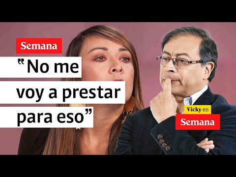 Conmigo no cuenten: Katherine Miranda se molestó con gobierno Petro, ¿qué pasó? | Vicky en Semana