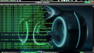 Find Admin в Kali Linux