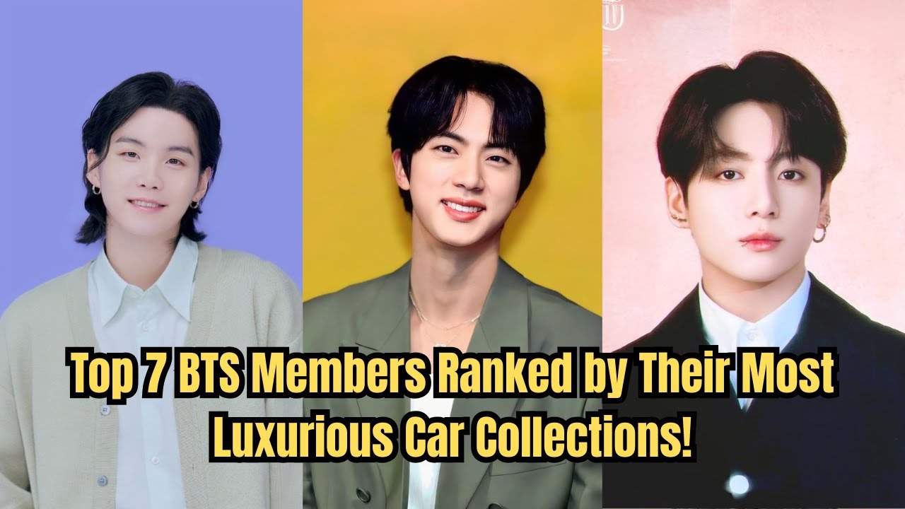 Top 7 BTS Members With Insane Car Collections — Number 1 Will