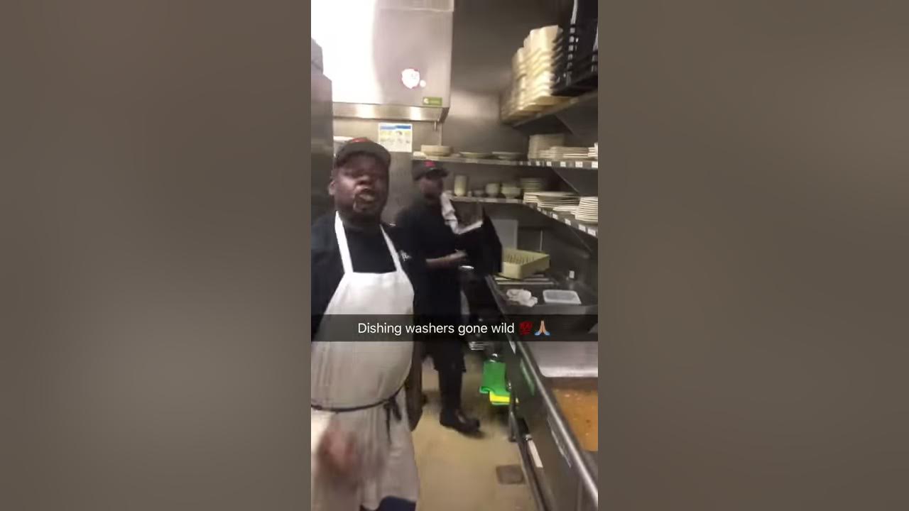 Cheesecake Factory dishwashers gone wild fr lol YouTube