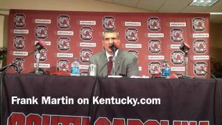 Frank Martin after win over Kentucky