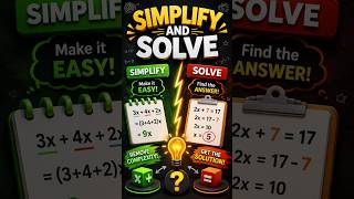 SIMPLIFY AND SOLVE|MATH MASTER|#shorts #maths #youtubeshorts #mathematics #viral #foryou #tiktok